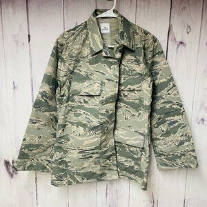 US Airforce Jacket Womens Size 4 Utility Camo Coat Military